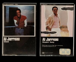 ♪【中古カセットテープ】AL Jarreau / アル・ジャロウ：Glow / 輝き：Breakin' Away / ブレイキン・アウェイ ♪