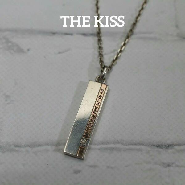 【匿名配送】THE KISS キス ネックレス SV925 7.6g タグ