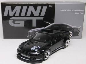 MINI GT★ニッサン Pandem Nissan シルビア S15 Rocket Bunny ブラックパール MGT00602-R 1/64 TSM SILVIA パンデム ロケットバニー Black