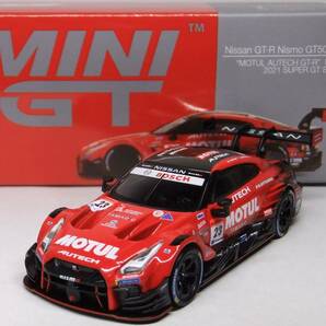 MINI GT★ニッサン GT-R NISMO GT500 SUPER GT 2021シリーズ #23 MOTUL AUTECH GT-R MGT00595-L Nissan スーパーGT ニスモ 1/64 TSM 日本の画像1