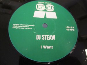 12インチ 『DJ Steaw / I Want』 　(Z11)　