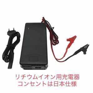 リチウムイオンバッテリー専用充電器 12.6V ファン付きの画像1