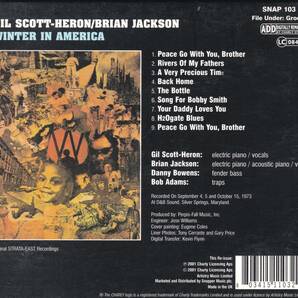 ☆GIL SCOTT-HERON(ギル・スコット・ヘロン)＆BRIAN JACKSON/Winter In America◆74年発表の名曲『The Bottle』収録の超大名盤◇レア＆廃盤の画像2