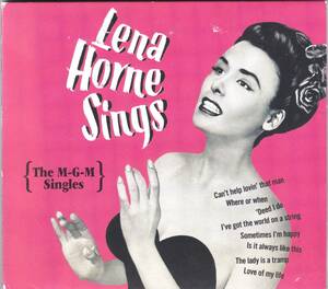 ☆LENA HORNE(リナ・ホーン)SINGS: The M-G-M Singles◆最初期の46年～48年録音の珠玉の16曲収録の超大名盤◇高音質のマスタリング仕様レア