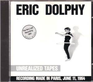 ☆ERIC DOLPHY(エリック・ドルフィー)/Unrealized Tapes◆死の2週間前の64年6月録音の貴重な最期の超大名盤◇激レアな『西ドイツ盤』★