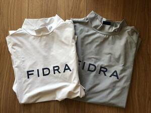 【USED】FIDRA フィドラ モックシャツ XL ２枚セット 送料込み