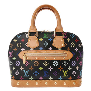 LOUIS VUITTON ルイヴィトン マルチカラー アルマ ノワール M92646 レディース モノグラムマルチカラー ハンドバッグ Bランク 中古 銀蔵