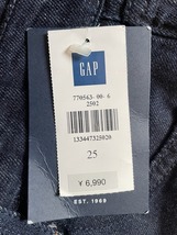 GAP☆ギャップ☆夏物デニム2本スキニー1本☆サイズ25_画像6