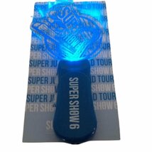 ★点灯確認済（画像参照）★SUPER JUNIOR WORLD TOUR SUPER SHOW 6 (韓国・男性アイドルグループ)★ ペンライト・コンサートライト★L253_画像1