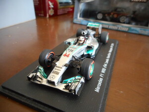 ★★1/43 F1 スパーク メルセデス ハイブリッド W05 ハミルトン マレーシアGP 2014 Mercedes Hybrid Hamilton Malasia GP★★