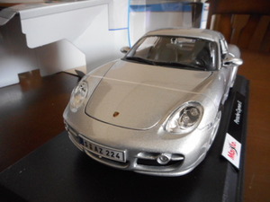 ★★1/18 ポルシェ ケイマン S シルバー Porsche Cayman S Silber 987 2005 マイスト Maisto★★