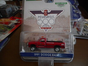 ★★1/64 グリーンライト ダッジ ラム 1991 インディアナポリス 500 Greenlight Dodge Ram Indianapolis 75th★★