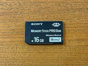 SONY メモリースティックPRO Duo Mark2 16GB