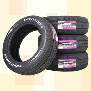 215/60R17C 109/107R RWL TOYO トーヨー H30 23年製 正規品 ホワイトレター 送料無料 4本セット税込 \79,200より 1