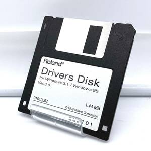 Roland/ローランド/Drivers Disk/for Windows 3.1/Windows95 Ver.3.0/1.44MB/フロッピーディスク/中古品/現状品/ジャンク/325