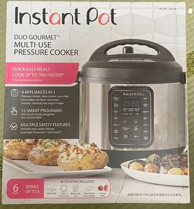 【新品未開封】インスタントポット 電気圧力鍋 DUO GOURMET ISP1011 5.7L Instant Pot