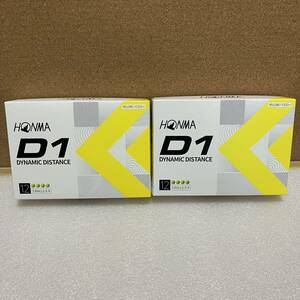 Y 本間ゴルフ HONMA D1 ゴルフボール 2ダース