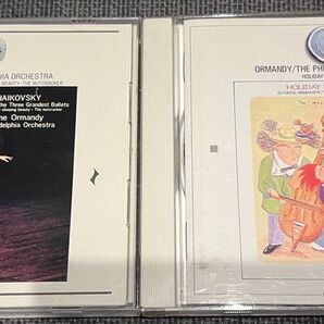 オーマンディ指揮フィラデルフィア管弦楽団 CBS/SONY国内盤CD 中古品2枚セット