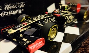 ミニチャンプス PMA 1/43 限定864台 ロータス・E20・ルノー 2012 ロマン.グロージャン MINICHAMPS LOTUS・F1 TEAM SHOWCAR ROMAIN.GROSJEAN