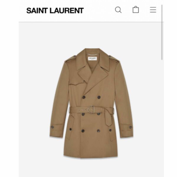 Saint Laurent サンローラン　トレンチコート