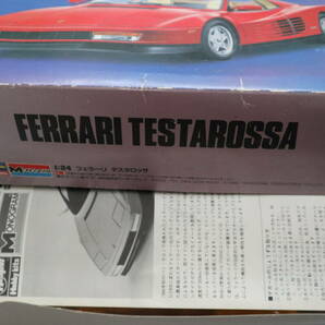 MONOGRAM モノグラム 1/24 HM17 FERRARI TESTAROSSA フェラーリ テスタロッサ プラモデル 1990年製 未組立品 当時物 絶版品 現状品の画像9