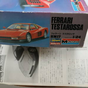 MONOGRAM モノグラム 1/24 HM17 FERRARI TESTAROSSA フェラーリ テスタロッサ プラモデル 1990年製 未組立品 当時物 絶版品 現状品の画像10