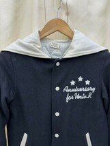 【数量限定】Champion チャンピオン 1919 anniversary フード セーラー 刺繍 中綿入り ウール スタジャン M アニバーサリー ジャケット_画像5