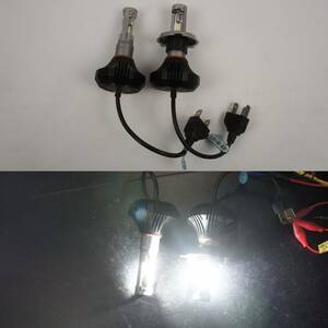 点灯OK Autofeel 白色 LED バルブ ヘッドライト H4 @4895s