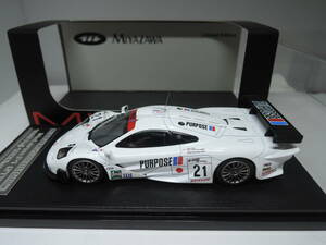 ☆1円始超レア・宮沢模型特注 ☆ hpi MIRAGE 1/43 マクラーレンMacLaren F1 GTR #21 富士1000㎞1999日本人トリオ☆240210