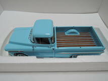 ☆超レアBoS Models☆1/18 Chevroletシボレー Apache ピックアップPickup 1959 light blue _画像2