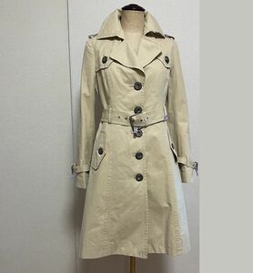 トレンチコート◆ウールライナー付き■BURBERRY◆ BLUE LABEL◆バーバリー◆ブルーレーベル◆38◆ベージュ◆美品