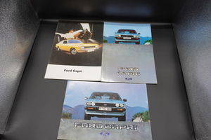 旧車カタログ　フォード(FORD)のカプリ（CAPRI）のカタログです。 全て英語版