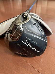 Callaway キャロウェイ PARADYM X パラダイム X ドライバー 10.5° メーカーカスタム Speeder NX Blue S 44.5インチ スピーダーNXブルー