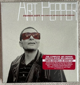 新品【輸入5CD】ART PEPPER アート・ペッパー Complete Art Pepper Artists House Sessions