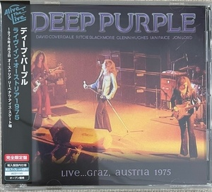 帯付【国内CD】DEEP PURPLE ディープ・パープル LIVE... GRAZ, AUSTRIA 1975 IACD11141