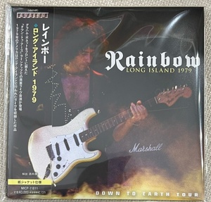 新品【国内紙ジャケCD】RAINBOW レインボー LONG ISLAND 1979 ロング・アイランド 1979 MICP11811