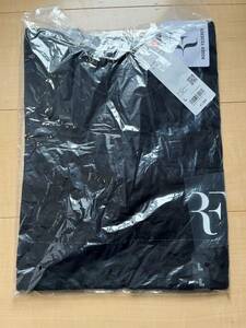 ☆新品★ユニクロ　ロジャー・フェデラー　RFグラフィックTシャツ(Lサイズ、Black)