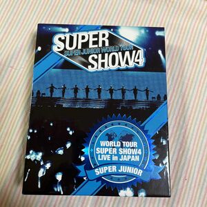 SUPER JUNIOR WORLD TOUR SUPER SHOW4 LIVE in JAPAN 初回限定　Blu-ray