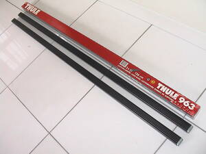 ①【未使用品】THULE スーリー★★スクエアバー th963/126ｃｍ ★INNO可