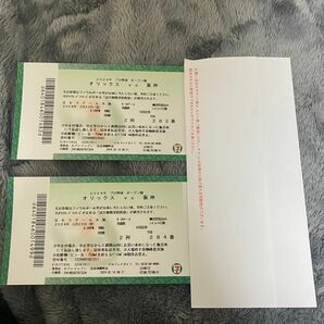 3月22日 オリックスVS阪神　阪神側　内野b指定席