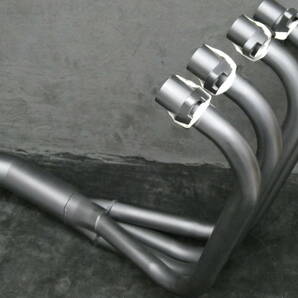 Ｚ１ Ｚ２ ショート管/黒 Z750RS Z900外装 スチール製 鉄管 カワサキ マフラー ワンピース レインボー社長 ヨシムラ モリワキ の画像4