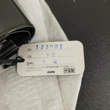 す1123 未使用 タグ付 財布 GUESS ゲス 牛革 レザー 二つ折り_画像9