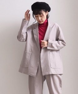  прекрасный товар *2020AW* Uni YUNI* хлопок шерсть большой размер жакет *25300 иен * автомобиль mbrudu автомобиль -m покупка tailored jacket 