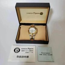 阪神タイガース HANSHIN Tigers 腕時計 R-738 取扱説明書付き【k582】_画像1