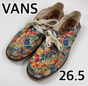 VANS Surf Sider Lata Moc V3648 Liberty バンズ サーフサイダーラタモック スニーカー 靴 リバティ 26.5 【k275】