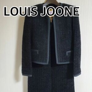 LOUIS JOONE ルイジョーネ セットアップ スカート ジャケット ブラック系 レディース 【CS1】