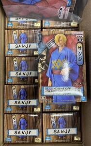 新品 未開封 ONE PIECE ワンピース DXF～THE GRANDLINE SERIES～ワノ国 SANJI-浴衣ver.- 　サンジ フィギュア 20個 セット ポスター付き