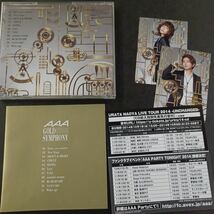 CD_12】 AAA /GOLD SYMPHONY・COLOR A LIFE 2枚セット_画像2