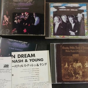 CD_13】 クロスビー・スティルス・ナッシュ&ヤング 国内盤CD 3点まとめて