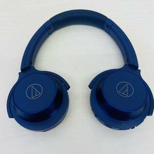 audio-technica オーディオテクニカ ワイヤレスヘッドホン ヘッドフォン ヘッドホン ATH-WS330BT BLUE ブルー IH